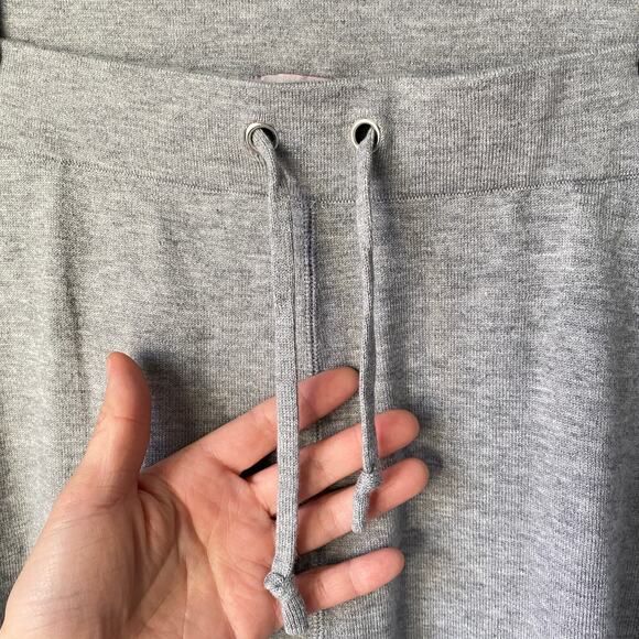 Laurie Felt Plus Size Cashmere Blend Light Gray Jogger Sweatpants Pant Womens 1X - Picture 3 of 9